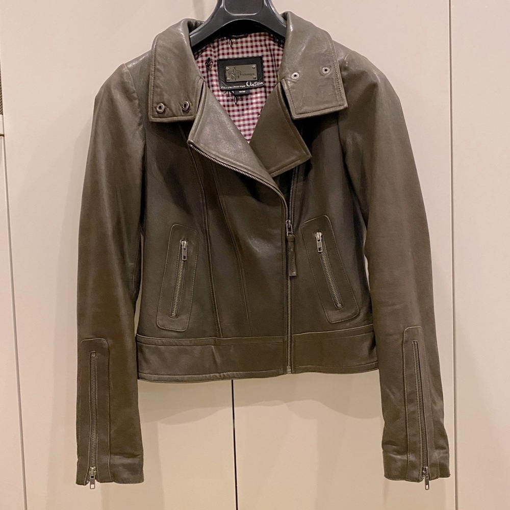 Mackage Leather Moto Jacket